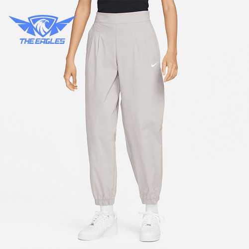 Nike/耐克正品新款女士训练宽松透气束脚运动长裤DR6001-033