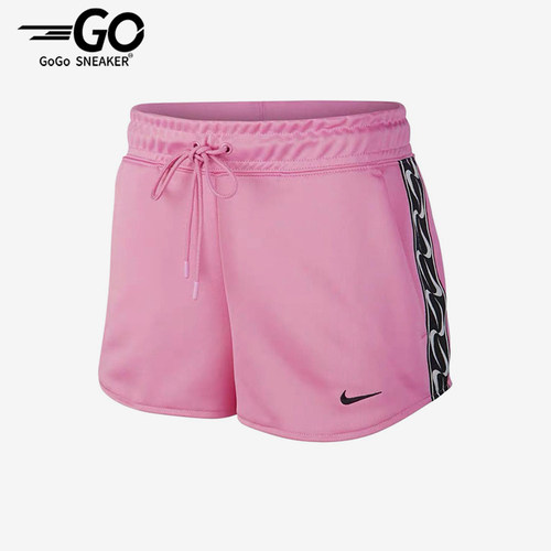 Nike/耐克正品刺绣抽绳系带运动直筒休闲舒适短裤CJ6318-610