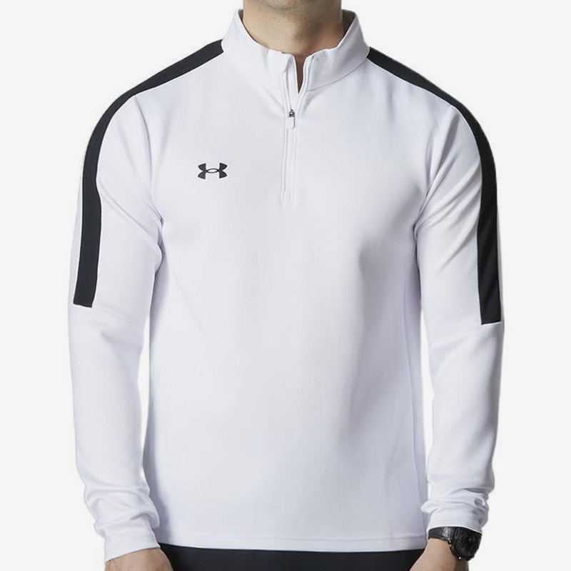 UA/安德玛正品运动男士半拉链经典训练卫衣套头衫22600301-100