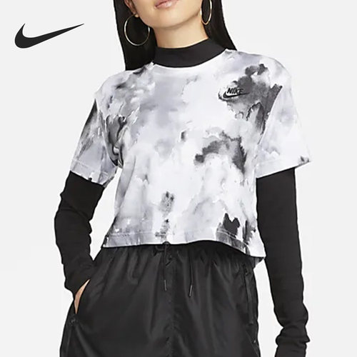 Nike/耐克正品当季新款女子透气运动短袖T恤FB8104-010