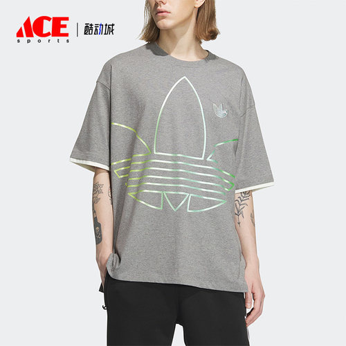 Adidas/阿迪达斯男子运动短袖