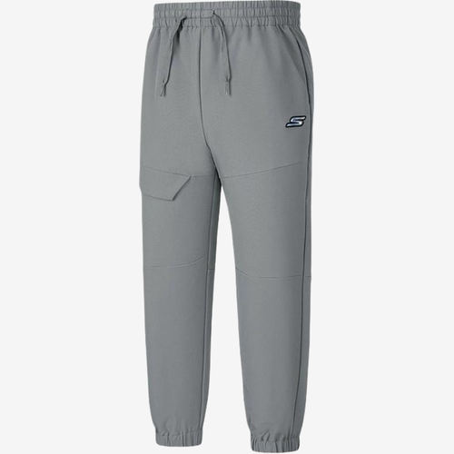 Skechers斯凯奇正品儿童针织宽松束脚舒适运动裤P425B008-02EW