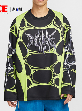 Nike/耐克正品Project F.R.O.G男士印花圆领宽松球衣IF1295-010