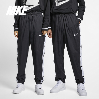 Nike/耐克正品 AS W NSW WR PANT POPPER 男女休闲运动长裤AR3083