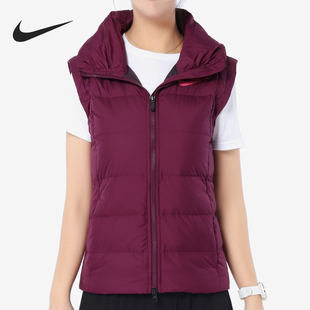 耐克正品 保暖羽绒背心马甲 当季 休闲时尚 854858 女子新款 Nike