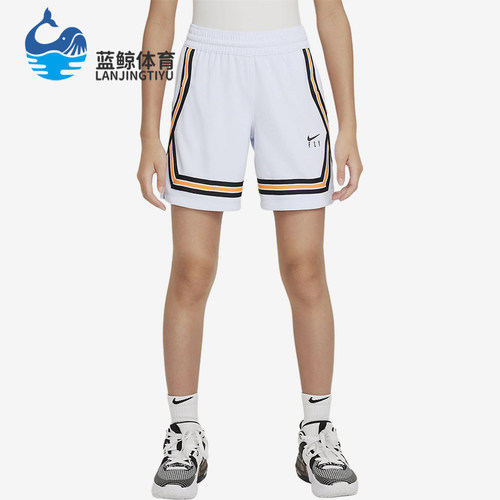 Nike/耐克正品儿童时尚休闲松紧高腰合身五分短裤DA1086-085