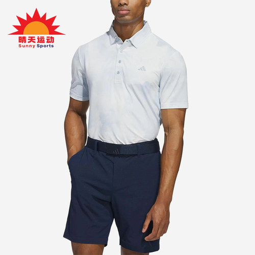 Adidas/阿迪达斯正品达斯Polo男白色夏日柔软经典亲肤短袖JN9143