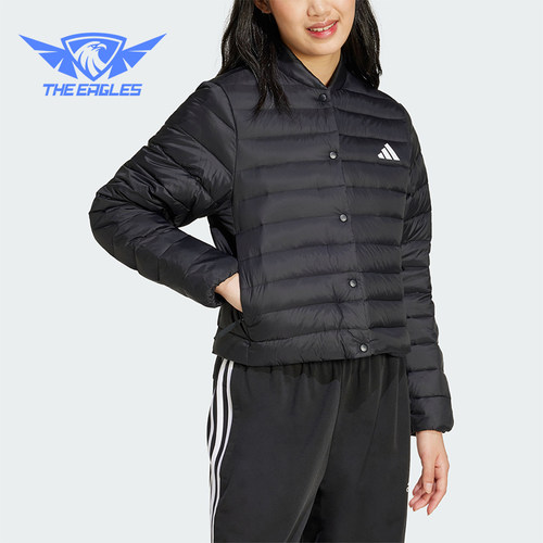 Adidas/阿迪达斯正品冬季新款女士宽松防风保暖休闲羽绒服JM1236