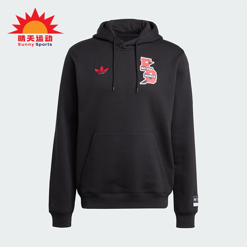 阿迪达斯男士印花户外耐穿卫衣