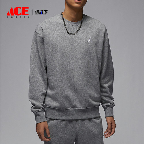 Nike/耐克正品Jordan男士针织宽松经典圆领卫衣FV7296-091