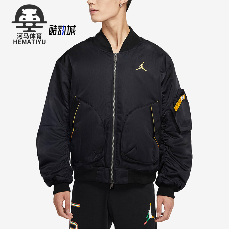 耐克男士拉链保暖夹克