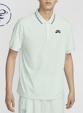 Nike/耐克正品Dri-FIT ADV男士翻领舒适休闲运动短袖FZ7006-394