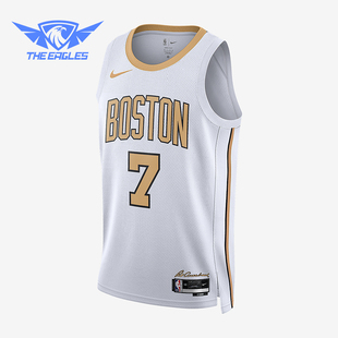 Nike/耐克正品NBA男士透气印花运动无袖背心T恤HM5974-105