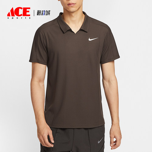 Nike/耐克正品CourtSlamDri-FIT休闲网球经典Polo衫HM6753-237
