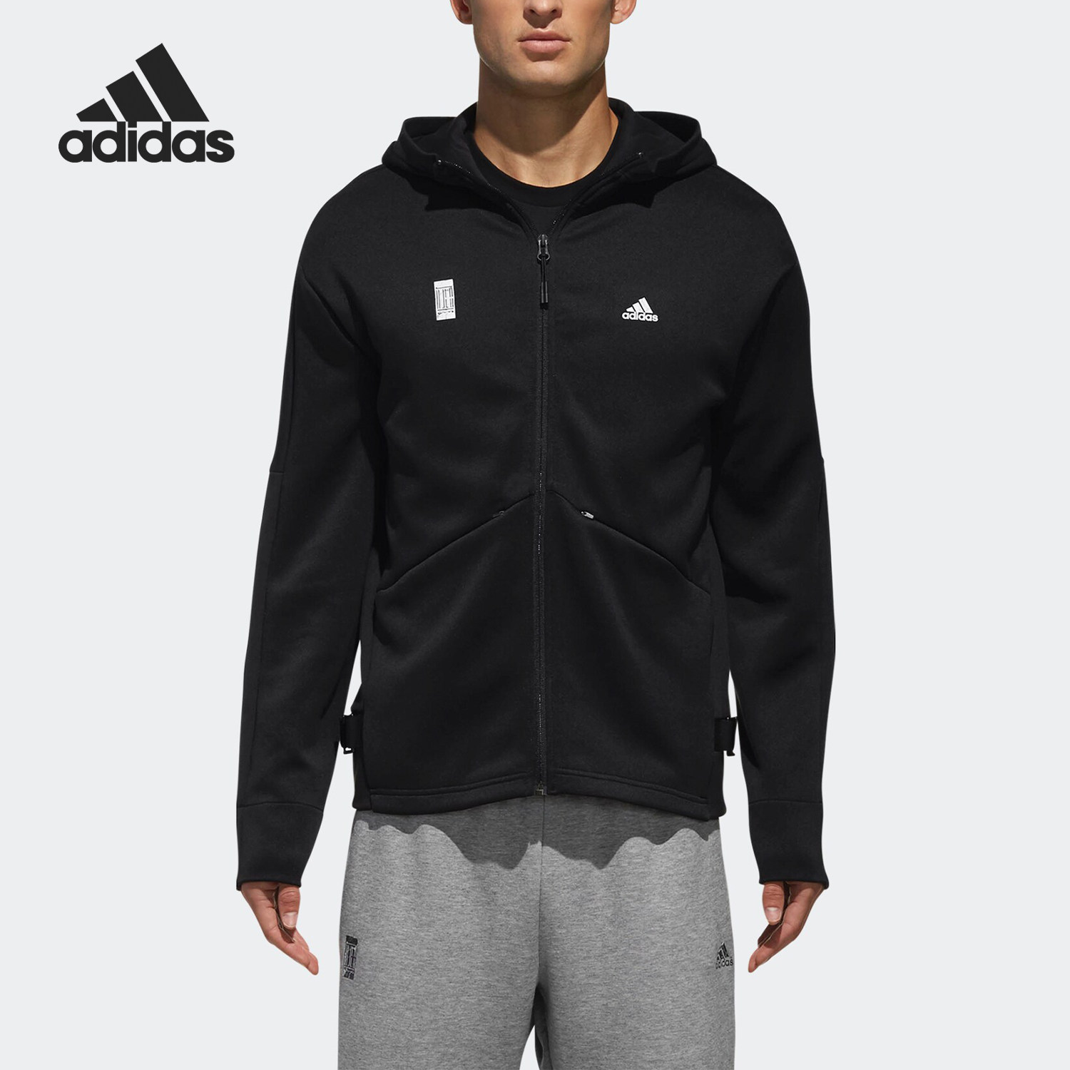 Adidas/阿迪达斯正品 WJ HTT CUFF 男子休闲运动夹克外套DM5235