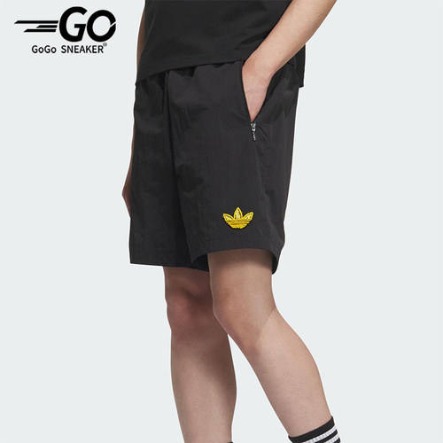 Adidas/阿迪达斯正品三叶草男士休闲宽松户外经典透气短裤KE5795