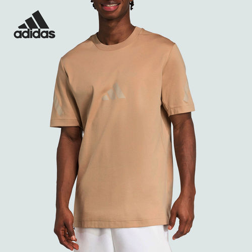 Adidas/阿迪达斯正品Z.N.E.男士纯色舒适圆领短袖T恤JW4737