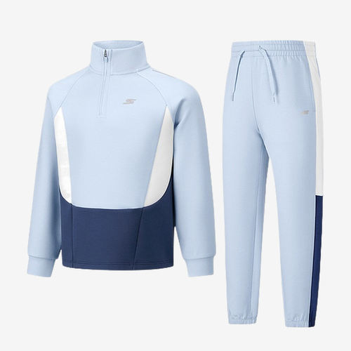 Skechers斯凯奇正品儿童款舒享运动系列休闲套装P325K008-00F5
