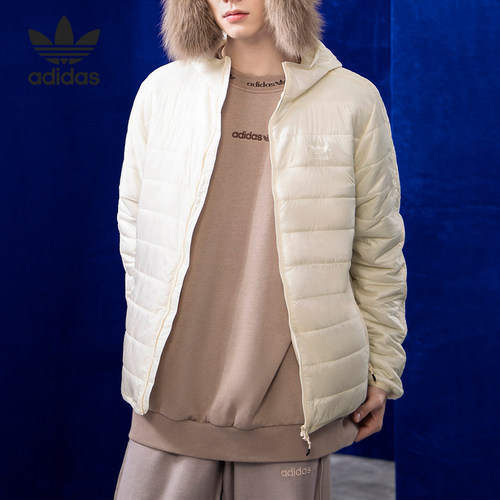 Adidas/阿迪达斯正品PADDED PUFFER男士运动面包棉服HL9213