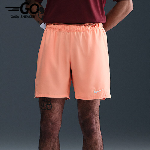 Nike/耐克正品Dri-FIT男士松紧腰网球运动训练透气短裤FD5380-844