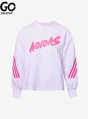 Adidas/阿迪达斯正品2025冬季款儿童日常圆领套头运动卫衣H42577