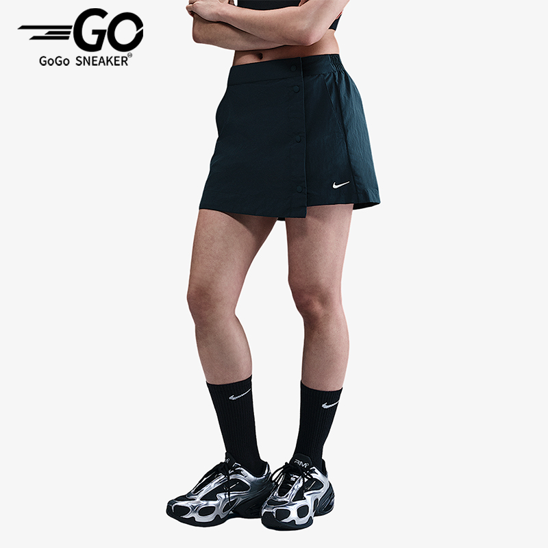 Nike/耐克正品Sportswear女士透气运动梭织休闲裙裤HM6980-478