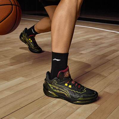 李宁正品利刃6男子户外运动专业训练比赛实战低帮篮球鞋ABAV095