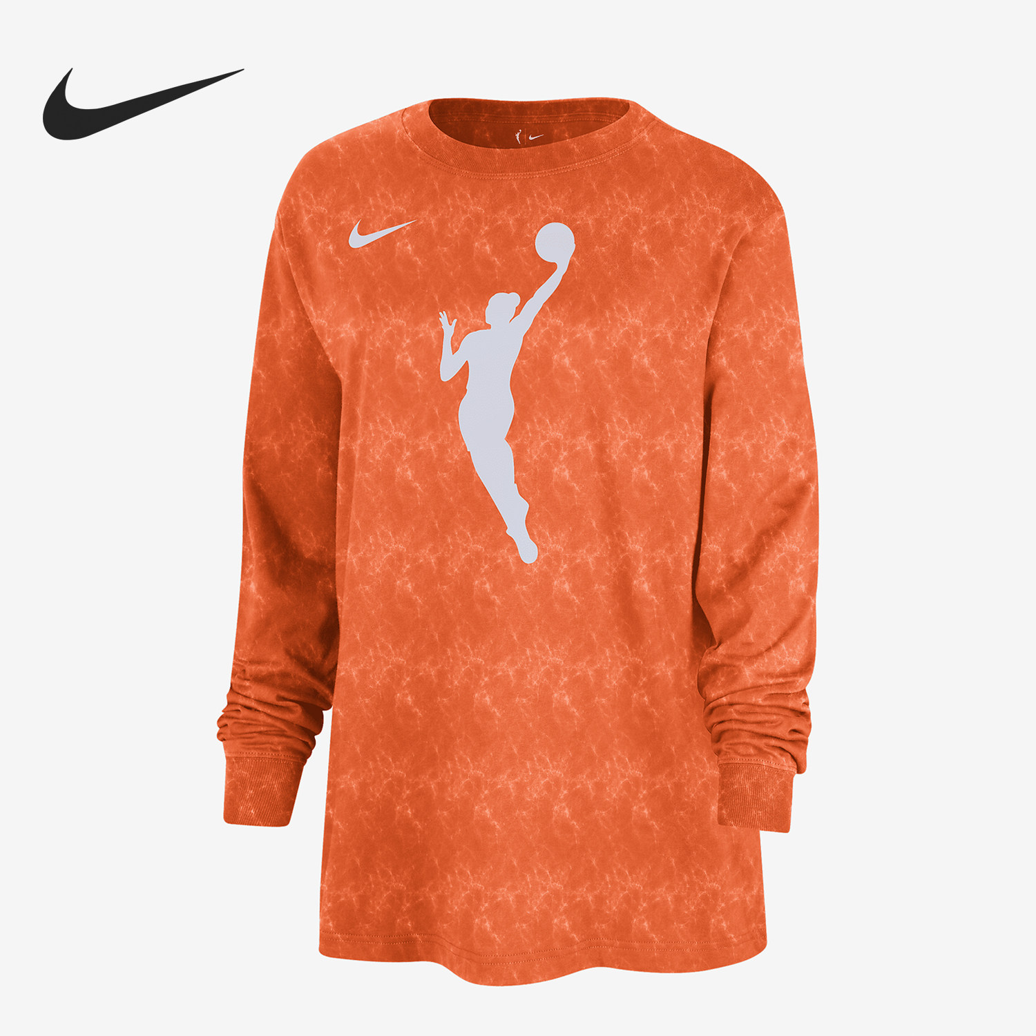 Nike/耐克正品Team 13 WNBA女士运动印花长袖T恤FZ0148-820