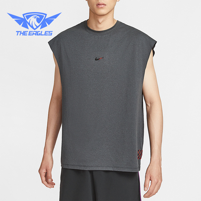 Nike/耐克正品Dri-FIT 男士无袖篮球经典运动宽松背心HV1889-060