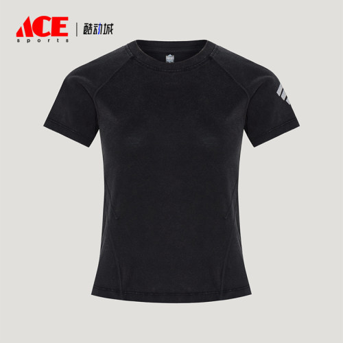 Adidas/阿迪达斯正品女士时尚经典套头圆领休闲短袖T恤KY7861