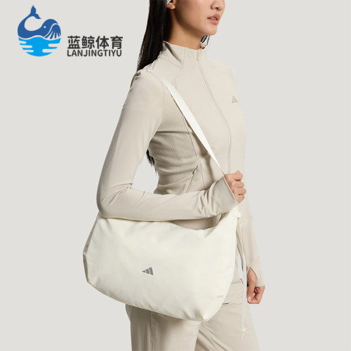 Adidas/阿迪达斯正品2026年女士经典运动休闲单肩斜挎包KT3034