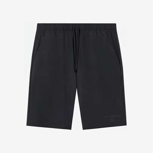 New Balance/NB正品夏季新款男女纯色梭织直筒短裤AMS31534-BK