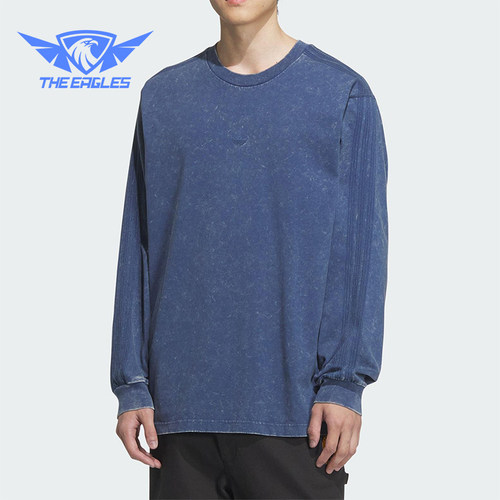 Adidas/阿迪达斯正品三叶草男士圆领保暖休闲宽松长袖KA6760