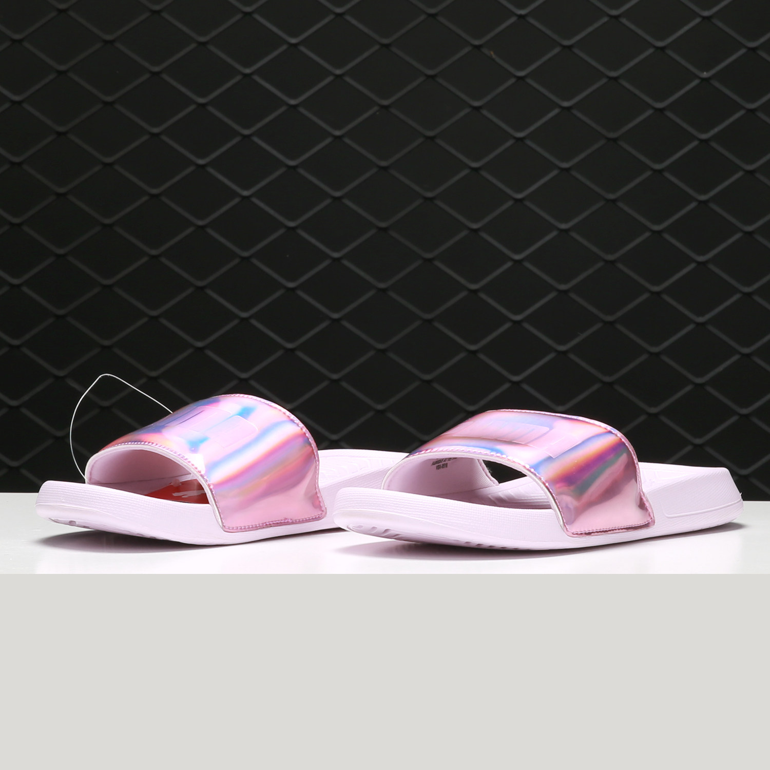 Puma/彪马正品Popcat Chrome 镭射反光女子休闲运动拖鞋368127-01