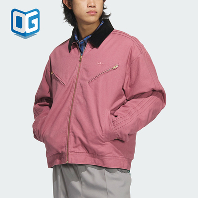 阿迪达斯男女翻领
保暖休闲棉服