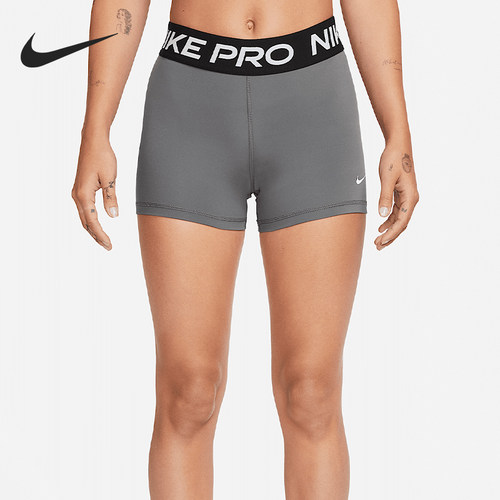 Nike/耐克正品女士字母松紧腰修身经典运动短裤CZ9857-068