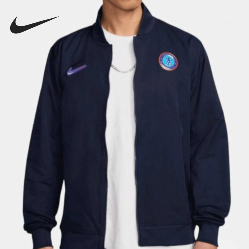 Nike/耐克正品男士舒适亲肤长袖棒球领夹克外套FV5969-451
