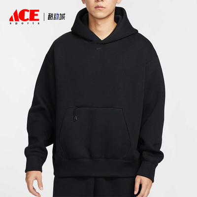 Nike/耐克正品秋冬新款男士针织连帽保暖宽松卫衣HM9790-010
