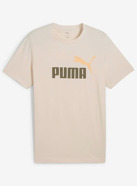 Puma/彪马正品2025夏季款男士宽松圆领户外休闲短袖688948-87