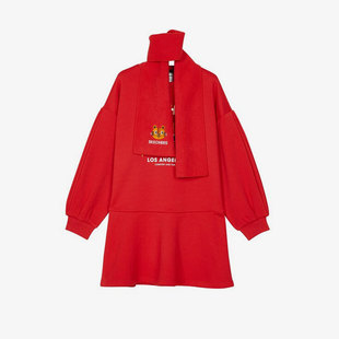 连衣裙围巾套装 Skechers 加绒小童运动时尚 新款 斯凯奇正品