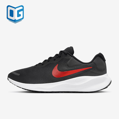 Nike/耐克正品REVOLUTION 7男士透气网经典眼跑步鞋FB2207-003