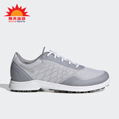 女士运动透气防滑高尔夫球鞋 Adidas 款 四季 FX4063 阿迪达斯正品