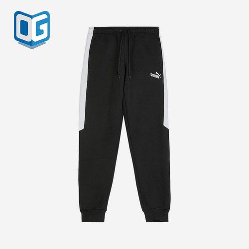 Puma/彪马正品春秋男士系带经典健身训练针织长裤693548-01
