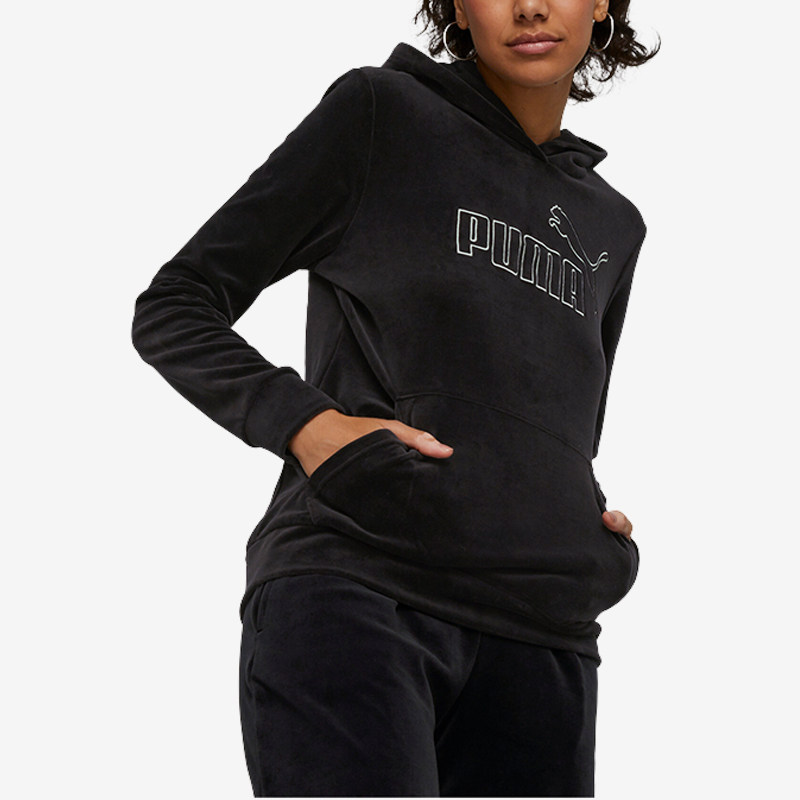 Puma/彪马正品秋冬丝绒经典女子连帽简约宽松休闲卫衣672304,运动服/休闲服装,运动卫衣/套头衫,淘宝优惠券,粉丝福利购,淘宝优惠卷