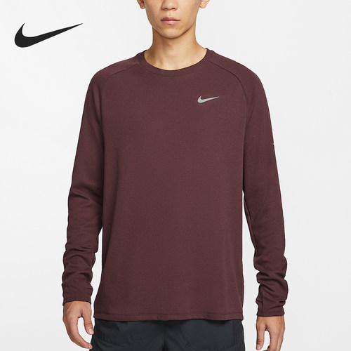 Nike/耐克正品2025男士反光运动干爽舒适圆领T恤HV2706-652