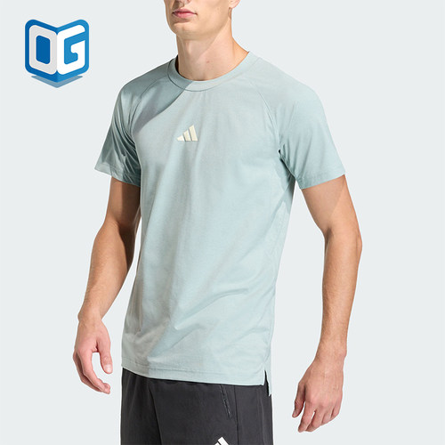 Adidas/阿迪达斯正品TRAINING T-SHIRT男士运动健身短袖T恤HZ9649