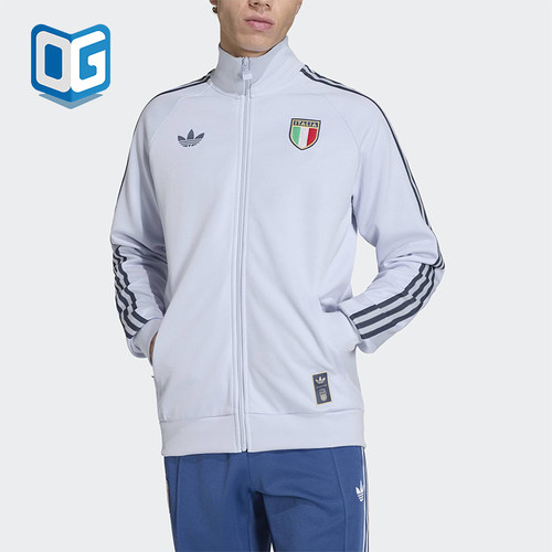Adidas/阿迪达斯正品FIGC OG TT男士拉链足球休闲夹克外套JY9630