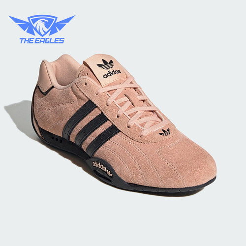 Adidas/阿迪达斯正品三叶草女士赛车经典透气系带运动鞋JS0299
