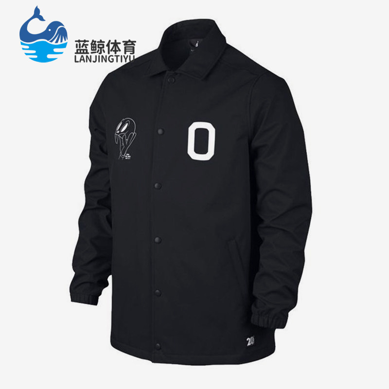 Nike/耐克正品Jordan男士印花衬衫式休闲夹克外套819120-010