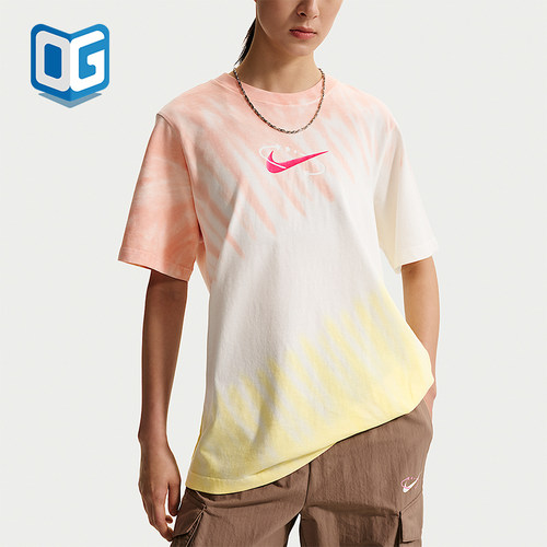 Nike/耐克正品2026夏季女士圆领运动轻盈休闲透气T恤IR7557-378